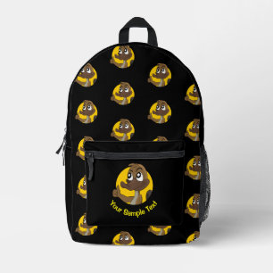 Platypus giving thumbs up   printed backpack