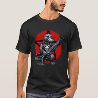 Platypus Heavy Metal Guitar Rock Animal Lover T-Shirt