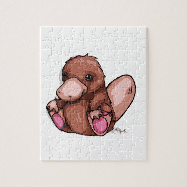 Platypus Jigsaw Puzzle (Vertical)