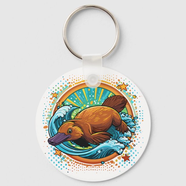 Platypus Keychain (Front)