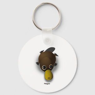 platypus keychain