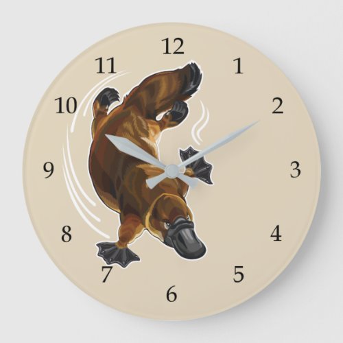 platypus large clock