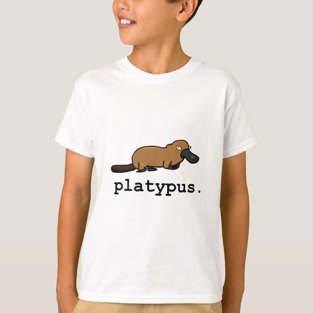Platypus Light Colors T-Shirt (Front)