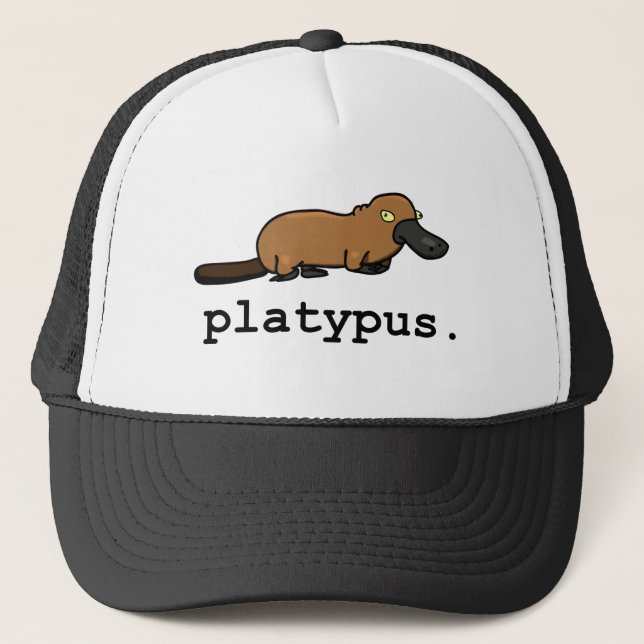 Platypus Light Colors Trucker Hat (Front)
