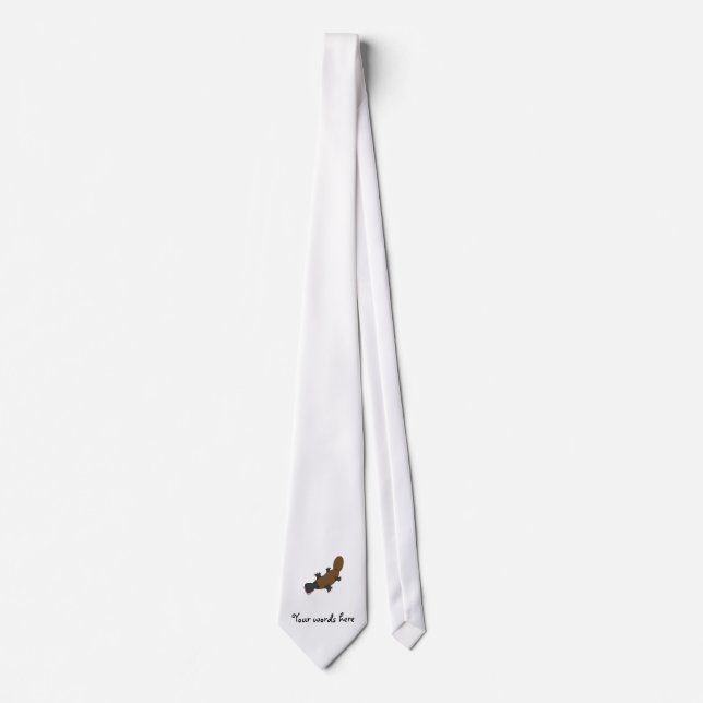 Platypus Neck Tie (Front)