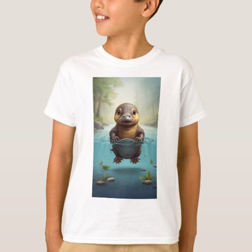 Platypus Paradise Collection  Adorable Baby platy T_Shirt
