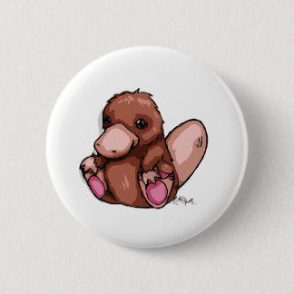 Platypus Pinback Button