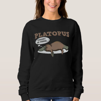 Platypus Platopus Theory Of Forms  Greek Philosoph Sweatshirt