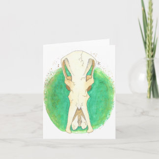 Platypus Skull Card