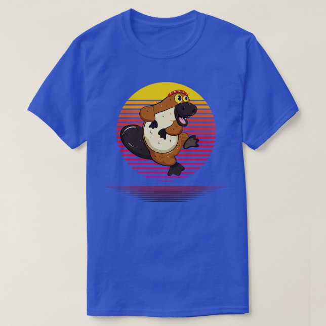 Platypus Vapor T-Shirt (Design Front)