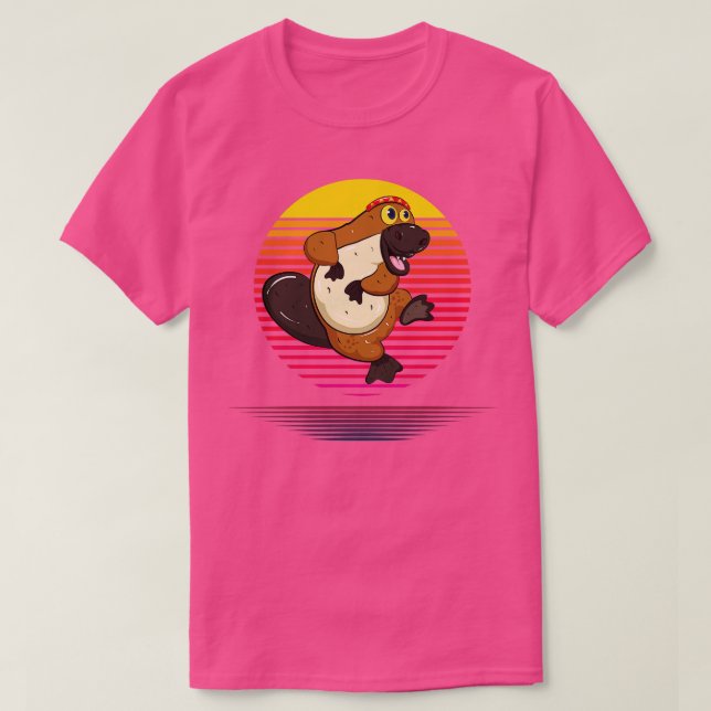 Platypus Vapor T-Shirt (Design Front)