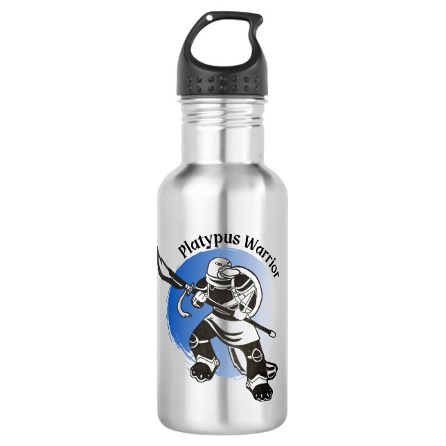 Platypus Warrior Water Bottle (Front)