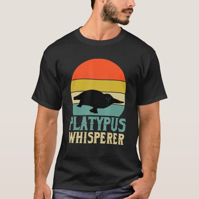 Platypus Whisperer Apparel Platypuses   T-Shirt (Front)