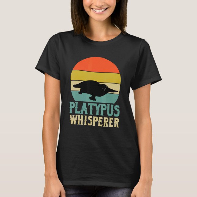 Platypus Whisperer Apparel Platypuses   T-Shirt (Front)