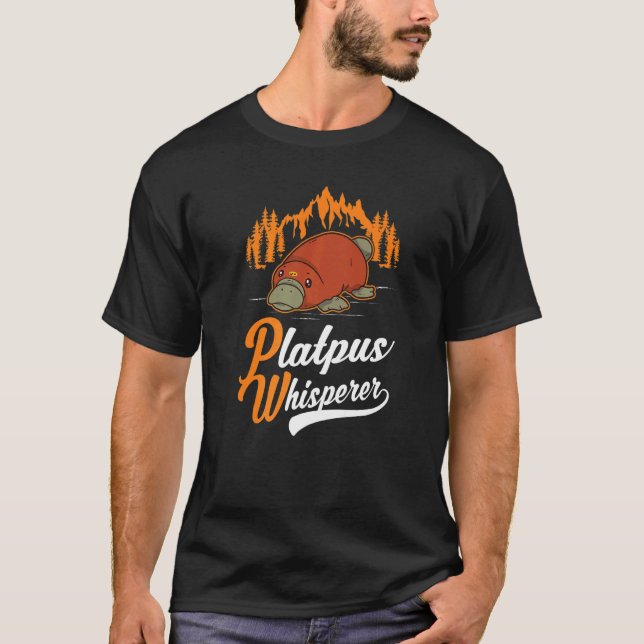Platypus Whisperer T-Shirt (Front)