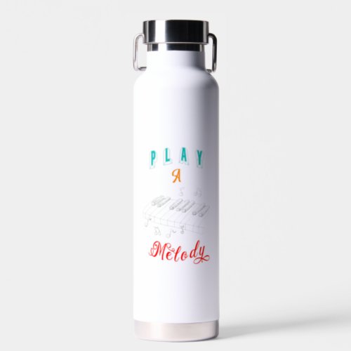 Play A Melody Boyfriend Piano Water Bottle