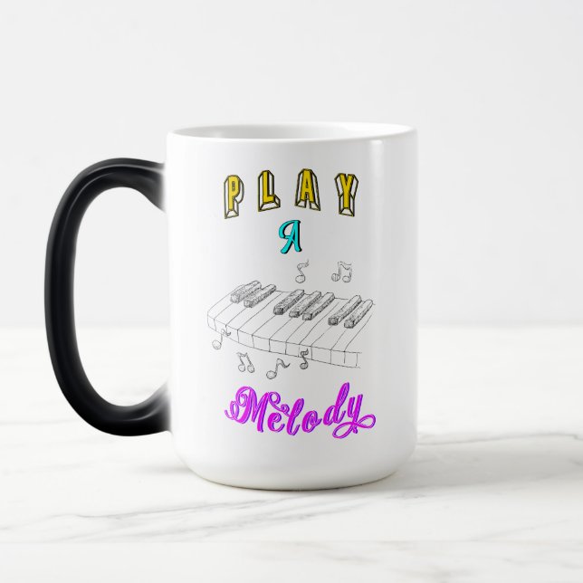 Play A Melody Color Morph Mug (Left)