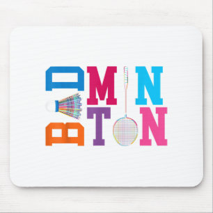 Play Badminton Forever Game Sports Badminton Mouse Pad