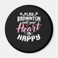 Play Badminton until Your Heart is Happy Federball