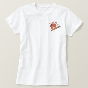 Play Ball Embroidered Shirt