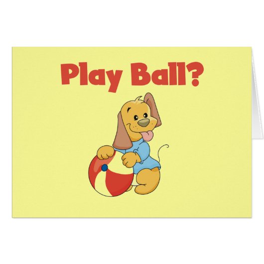 Play Ball Tshirts and Gifts (Front Horizontal)