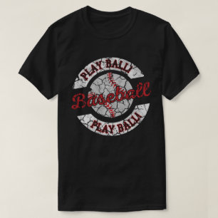 Play Ball Vintage Baseball T-Shirt