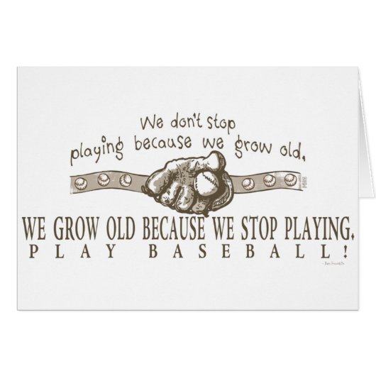 Play Baseball (Front Horizontal)