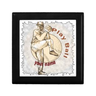 Play Baseball Pitcher Gift Box