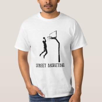 Play Basketball T-shirt by ARTBRASIL at Zazzle
