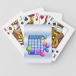 Play Bingo! Blue Classic Playing Cards at Zazzle