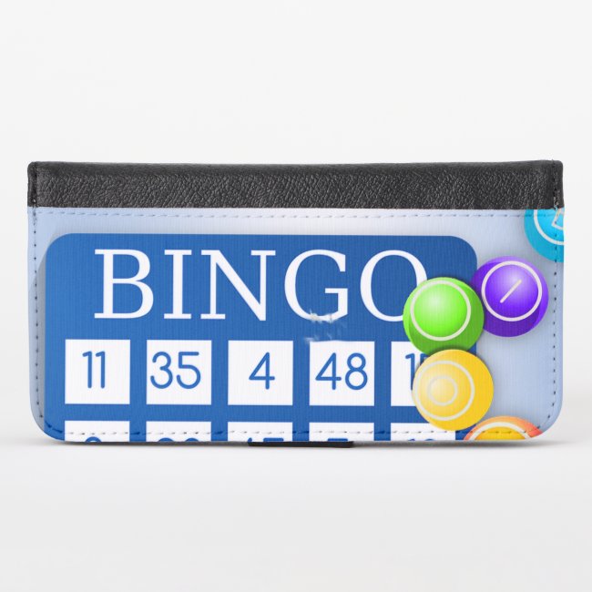 Play Bingo! iPhone X Wallet Case