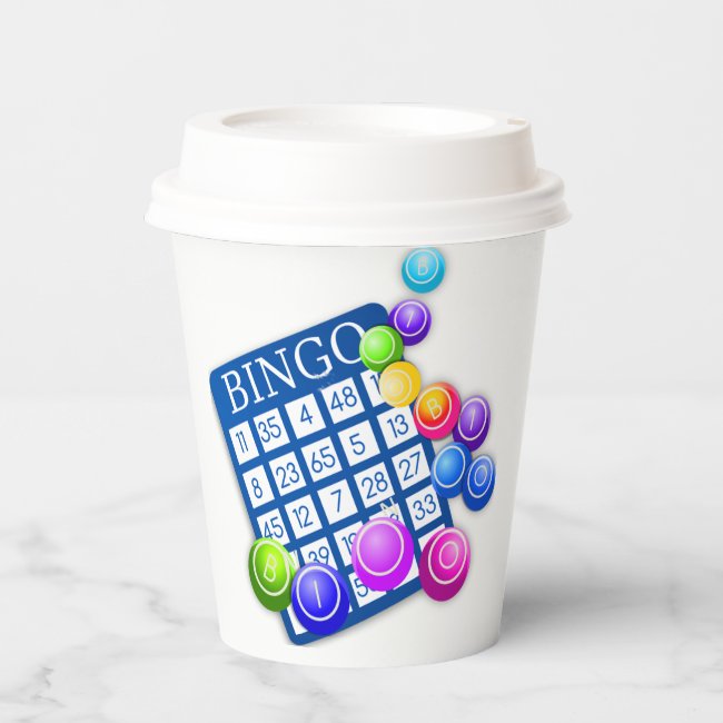 Play Bingo Paper Cup
