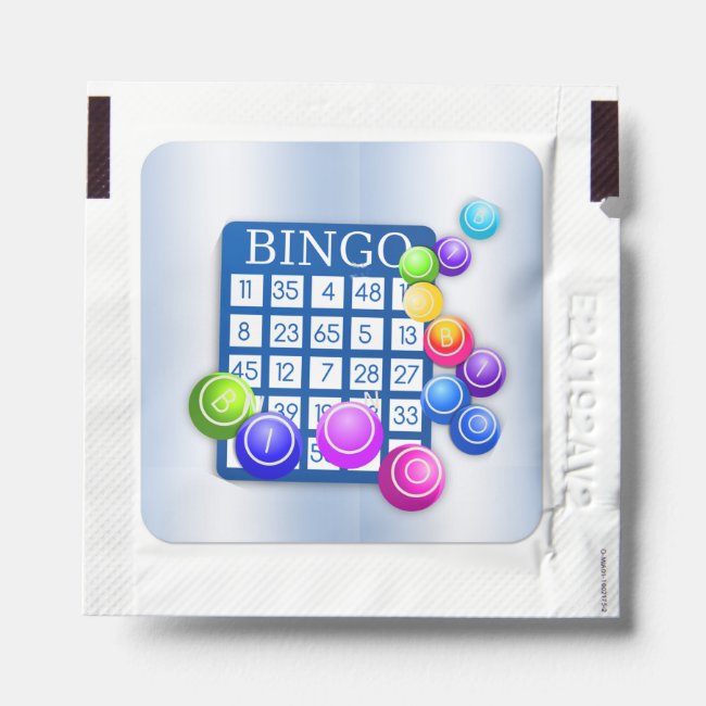 Play Bingo! Set of 10 Blue Hand Sanitizer Packets