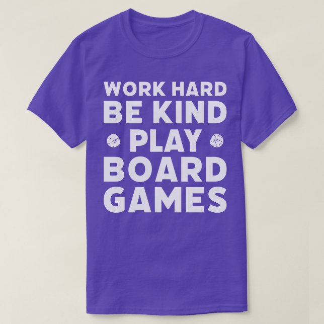 Play Board Games Funny Game Night Funny Board Game T-Shirt (Design Front)