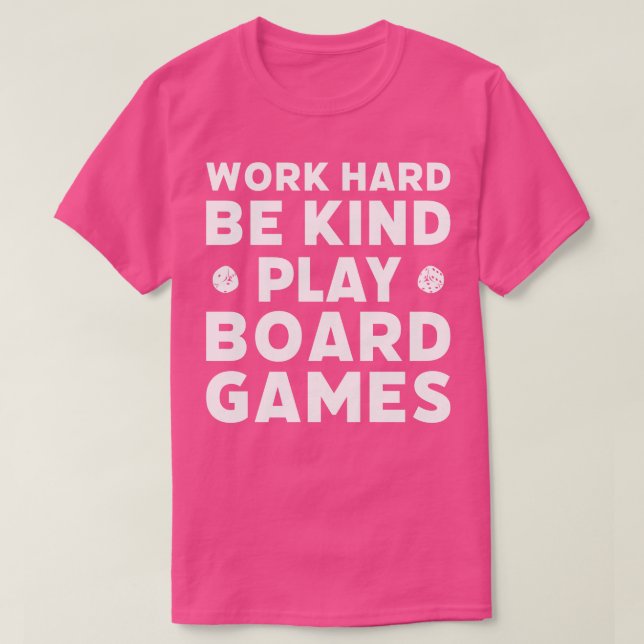 Play Board Games Funny Game Night Funny Board Game T-Shirt (Design Front)