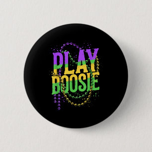 Play boosie beads mardi gras carnival louisiana ne button