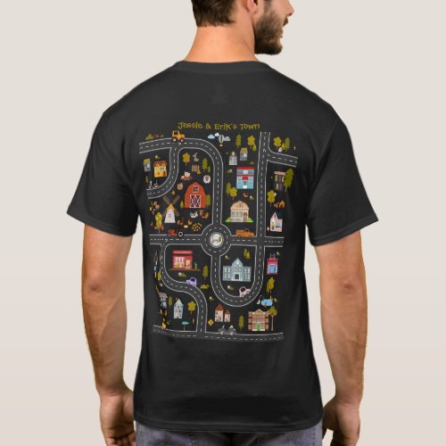 Play Cars On Dads Back Kids Play Mat  T_Shirt