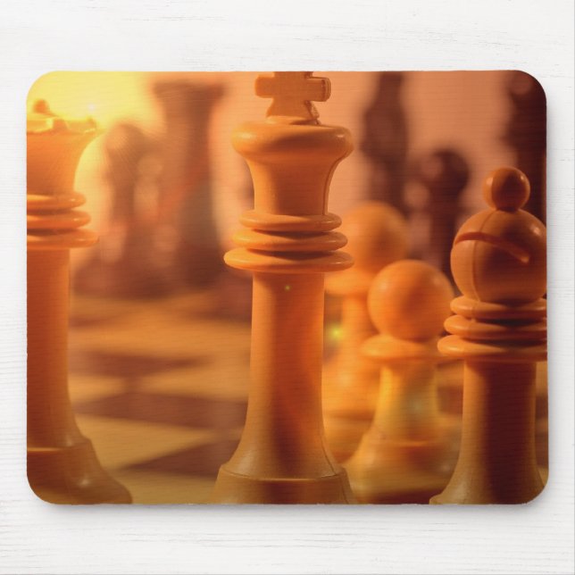 Play Chess Mouse Pad (Front)