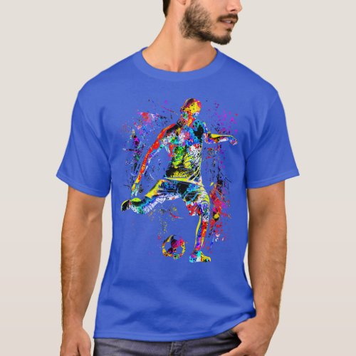 Play Colorful Player Goal T_Shirt