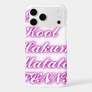 Play Cool Hakuna Matata .png iPhone 17 Pro Max Case