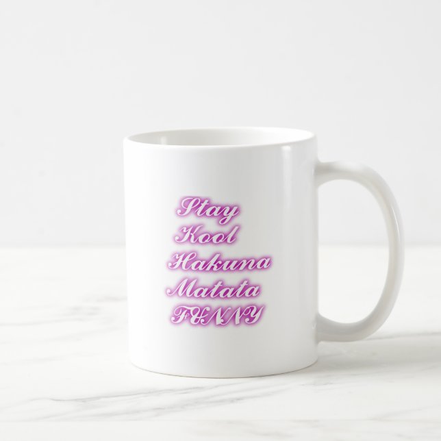 Play Cool Hakuna Matata .png Coffee Mug (Right)