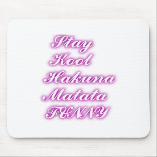 Play Cool Hakuna Matata .png Mouse Pad
