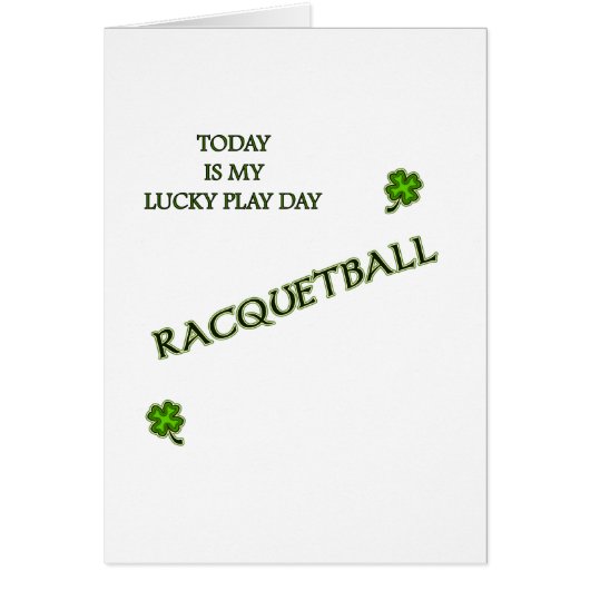 Play Day Racquetball (Front)