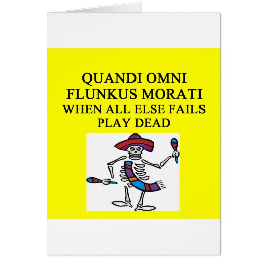 play dead proverb cards (Front)