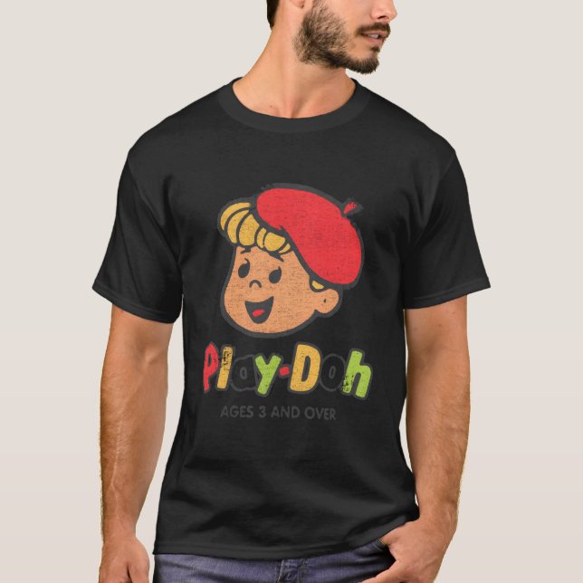 Play-Doh For Ages 3 And Over T-Shirt (Front)