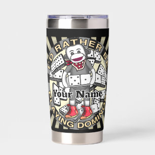 Play Dominos Insulated Tumbler