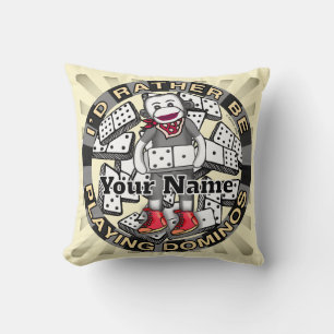 Play Dominos  Throw Pillow