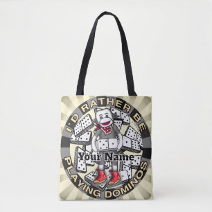 Play Dominos  Tote Bag