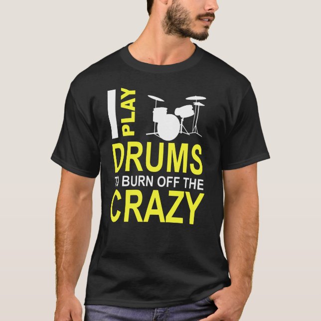 Play Drums 1 T-Shirt (Front)