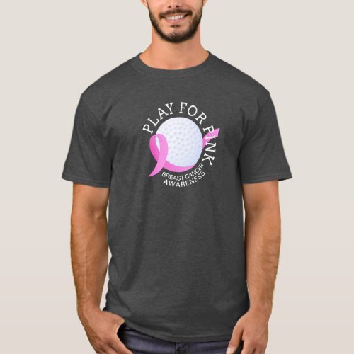 Play For Pink Breast Cancer Awareness  Shirt